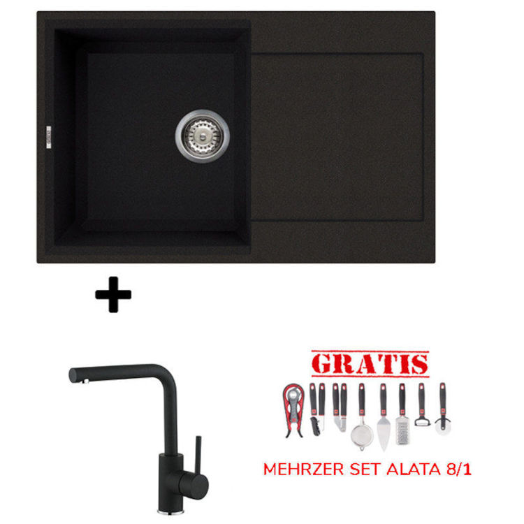 Alles ELLECI set Easy 300 + slavina SHR L Nero