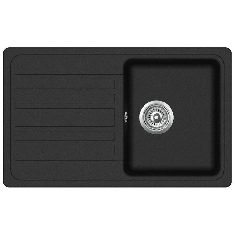 Alles AQUASANITA Set Notus SQ101-W + SHR J BLACK METALLIC