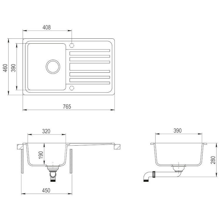 Alles AQUASANITA Set Notus SQ101-W + SHR J SILICA