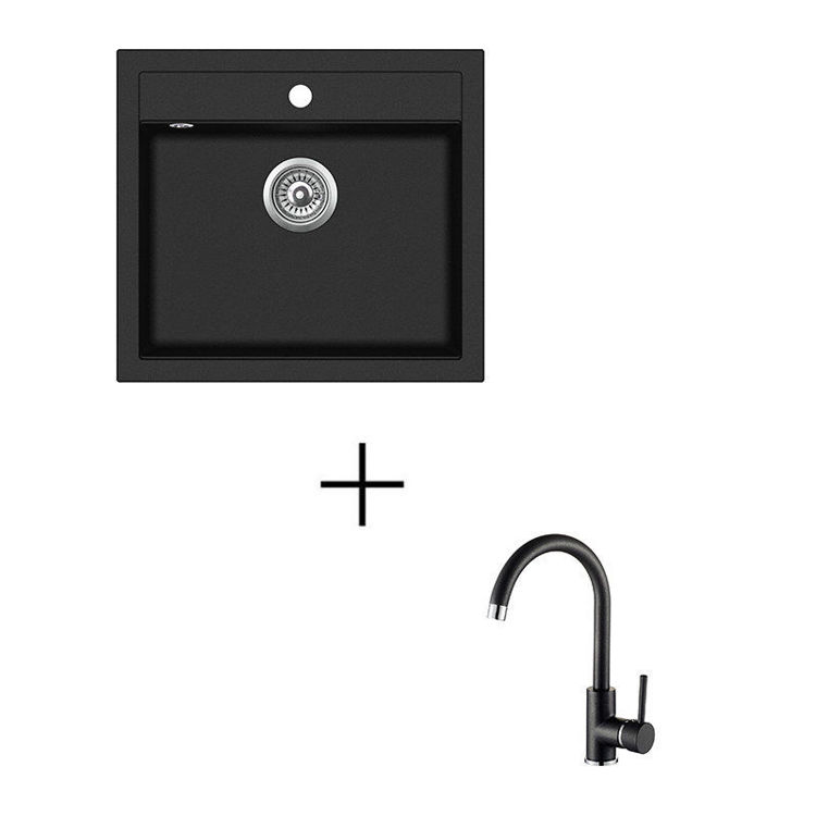 Alles AQUASANITA set QUADRO SQQ100-W + SLAVINA SHR J