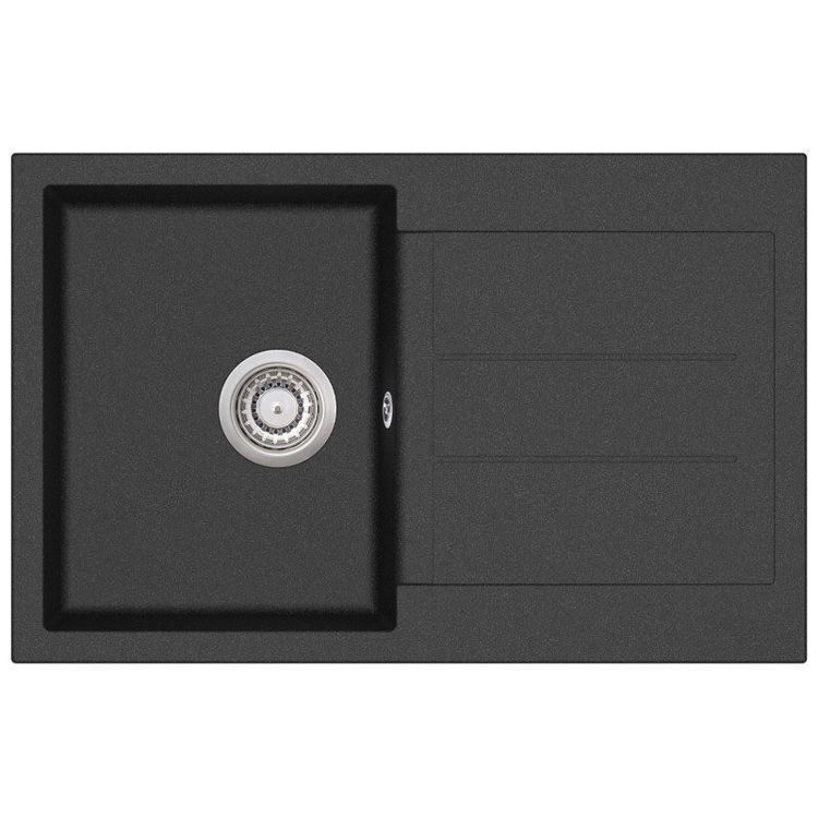Alles AQUASANITA Set TESA SQT101-W + SHR L Black metallic