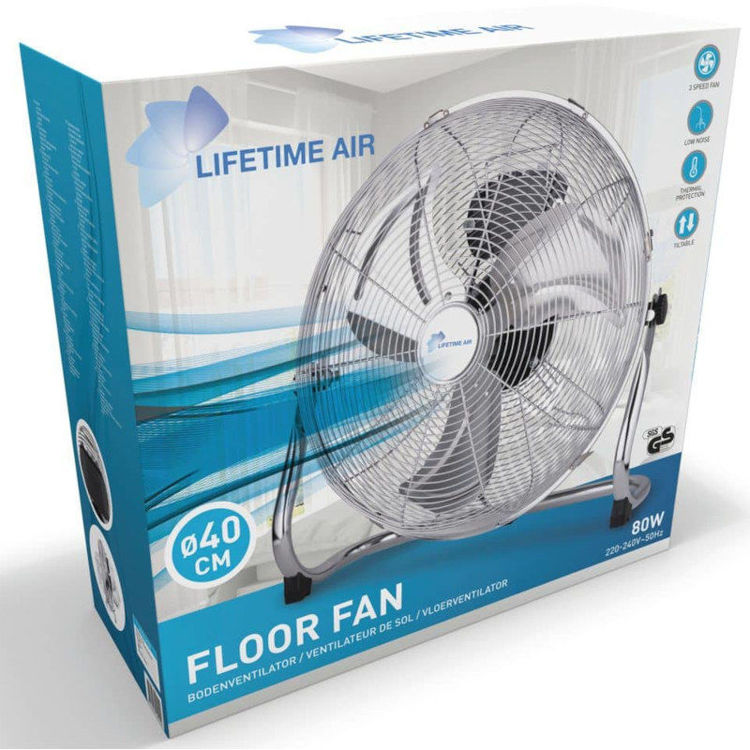 Alles LIFETIME ventilator podni KROM