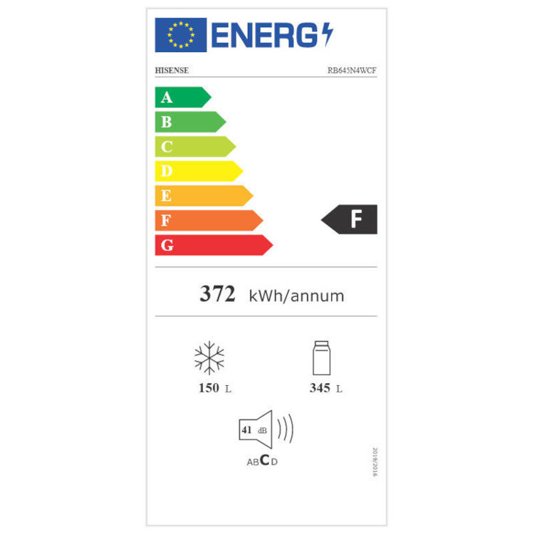Alles HISENSE hladnjak kombinirani RB645N4WCF