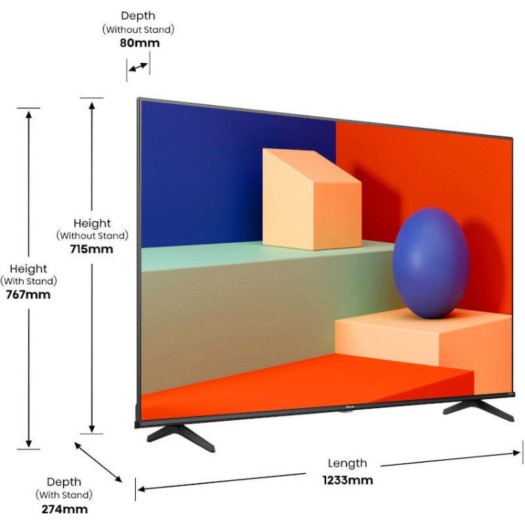 Alles HISENSE UHD TV 55A6K