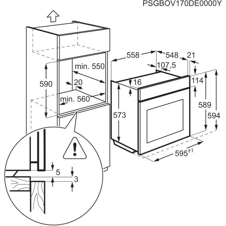 Alles ELECTROLUX pećnica ugradbena EOC6P71X
