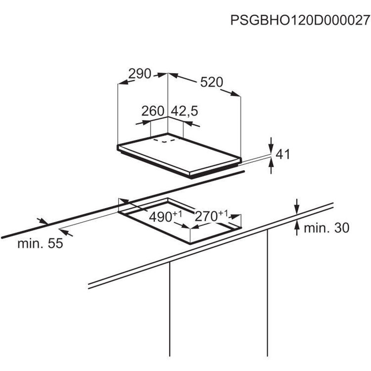 Alles ELECTROLUX ploča ugradbena EGC3322NVK