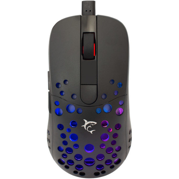 Alles WHITE SHARK miš GM-9004 TRISTAN CRNI