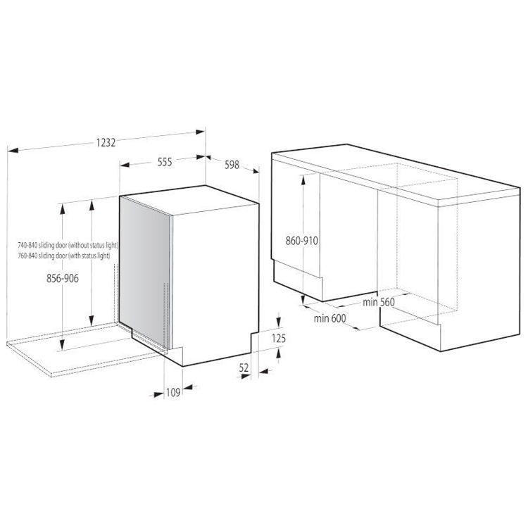 Alles GORENJE perilica posuđa ugradbena GV693C60XXL