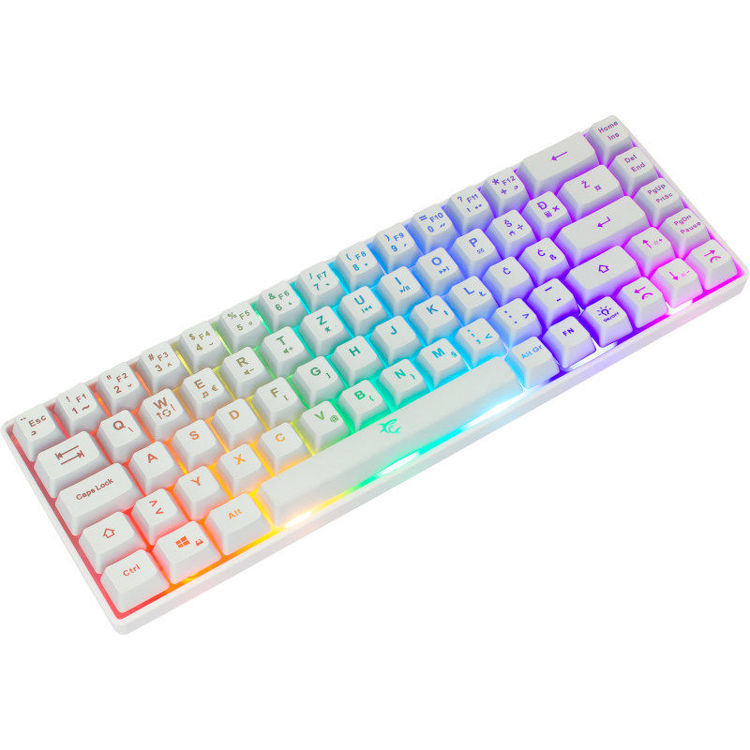 Allws WHITE SHARK tipkovnica GK-2201 RONIN BIJELA