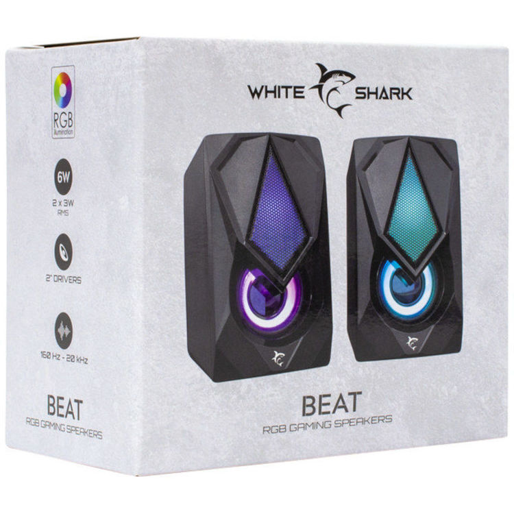 Alles WHITE SHARK zvučnici 2.0 GSP-619 BEAT