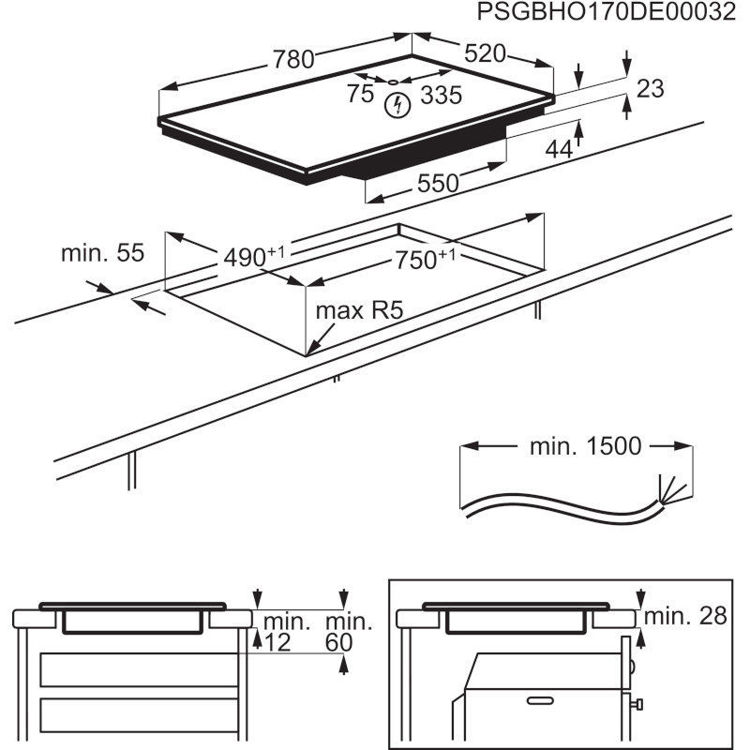 Alles ELECTROLUX ploča ugradbena EIP8146