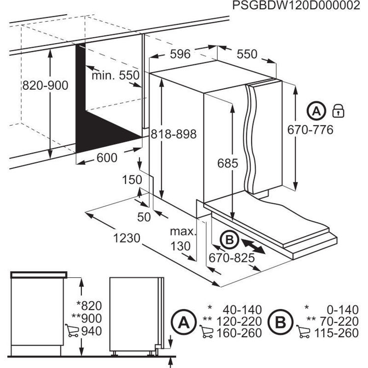 Alles ELECTROLUX perilica posuđa ugradbena EEG69405L