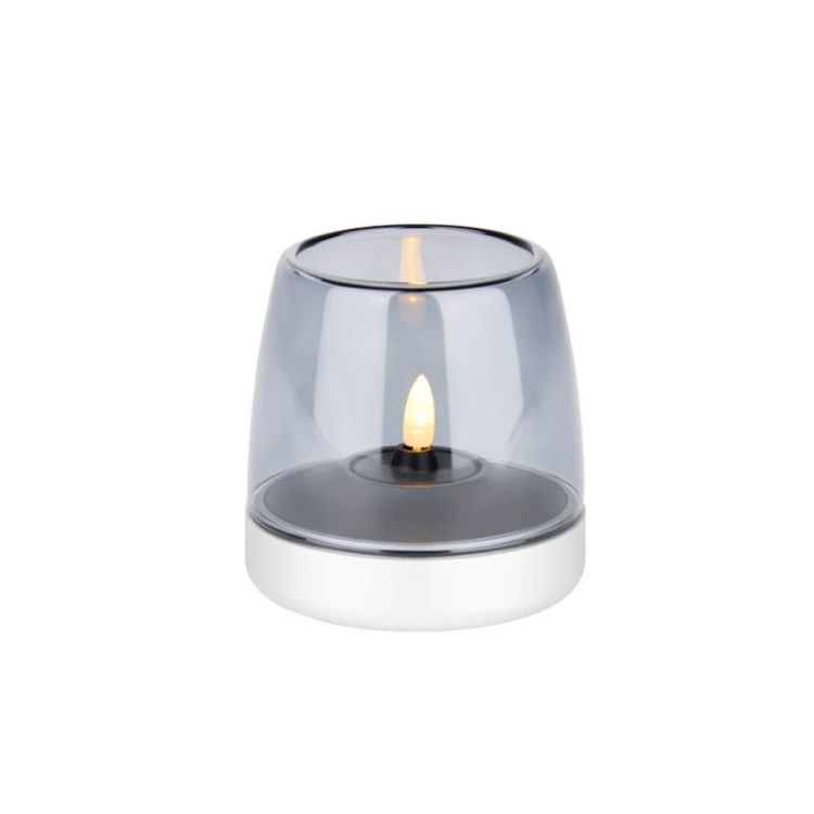 Alles KOODUU svijećnjak GLOW 10 FROSTED SILVER