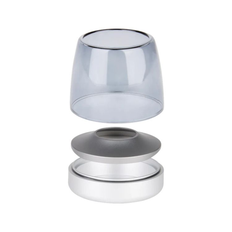 Alles KOODUU svijećnjak GLOW 10 FROSTED SILVER