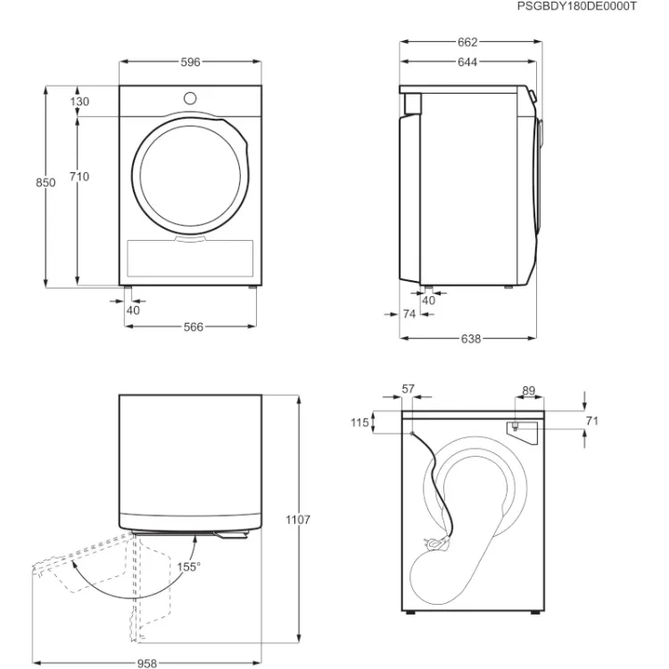Alles ELECTROLUX sušilica rublja EW8H258S