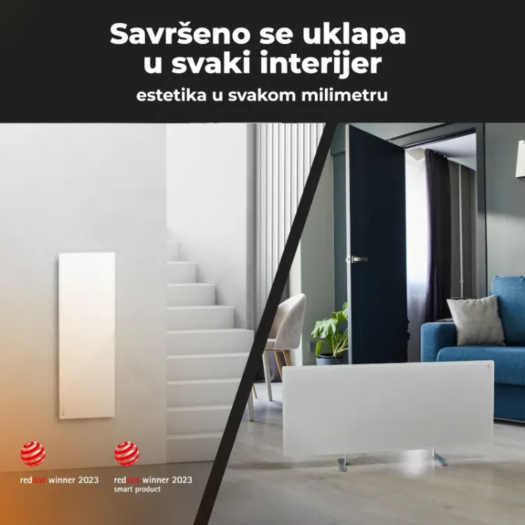 Alles AENO grijalica LED PREMIUM ECO SMART 700W BIJELA