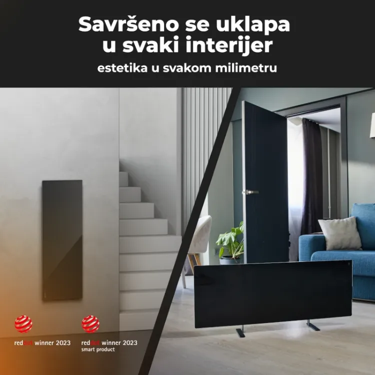 Alles AENO grijalica LED PREMIUM ECO SMART 700W CRNA