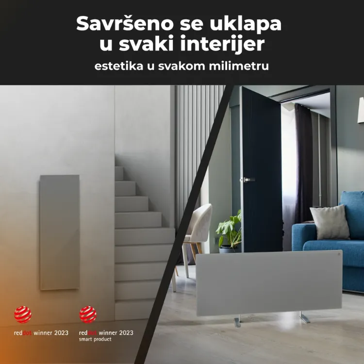 Alles AENO grijalica LED PREMIUM ECO SMART 700W SIVA