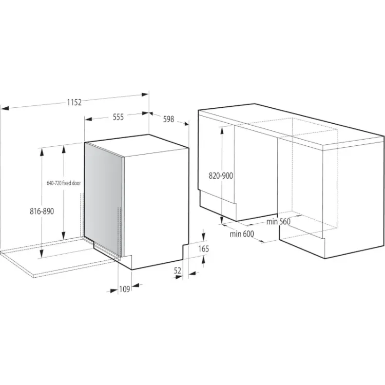 Alles GORENJE perilica posuđa ugradbena GV673C61