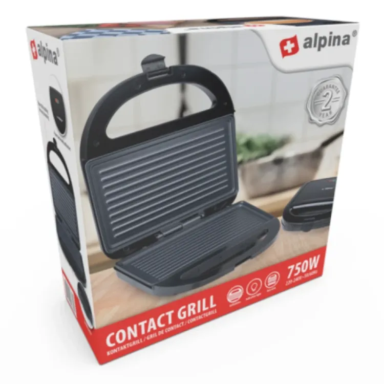 Alles ALPINA toster preklopni 750 W