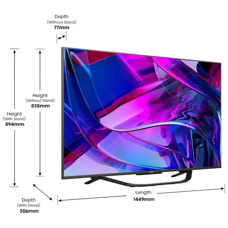 Alles HISENSE ULED smart TV 65U7KQ