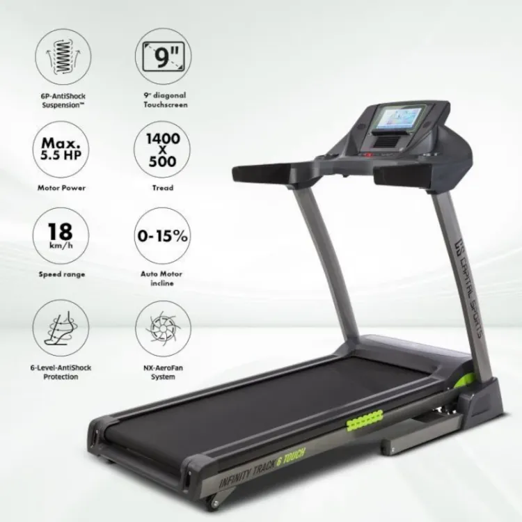 Alles CAPITAL SPORTS traka za trčanje INFINITY TRACK 6.0 TOUCH