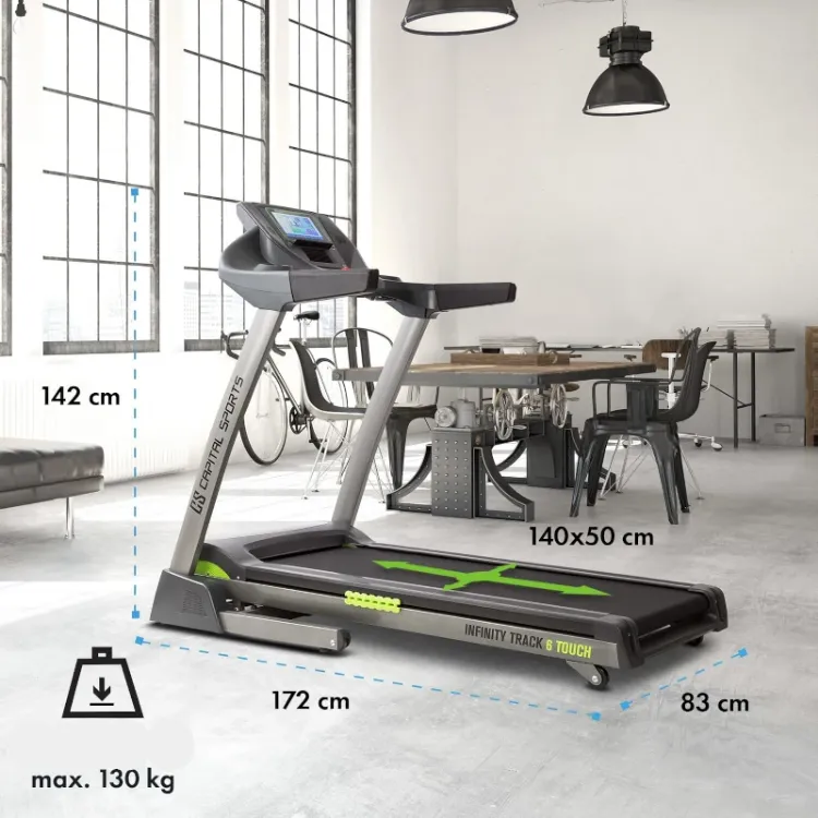 Alles CAPITAL SPORTS traka za trčanje INFINITY TRACK 6.0 TOUCH
