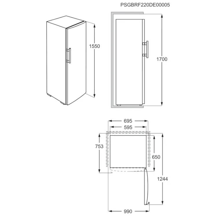 Alles ELECTROLUX zamrzivač LUT1NE32X