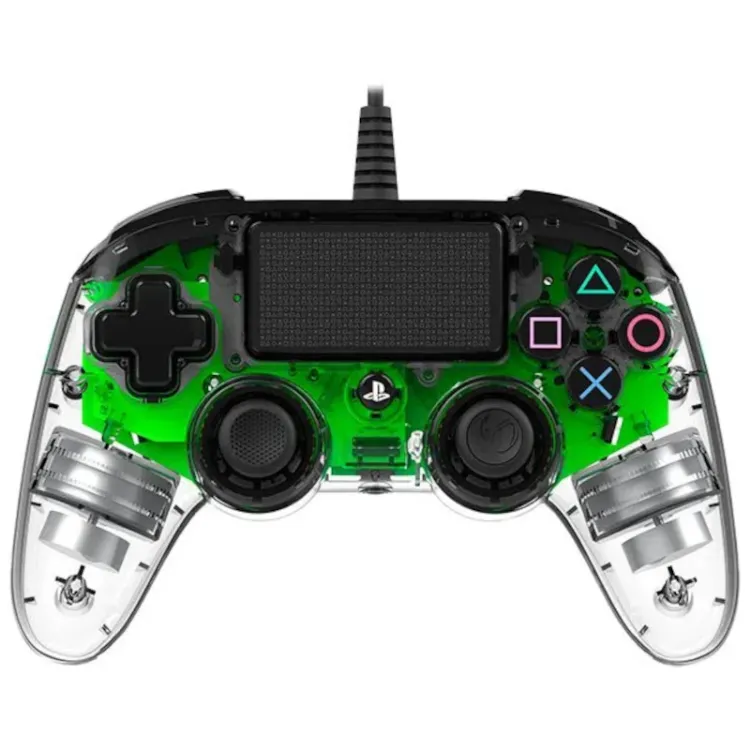 Alles BIGBEN kontroler PS4 Nacon Compact Light Wired, PROZIRNO-ZELENI