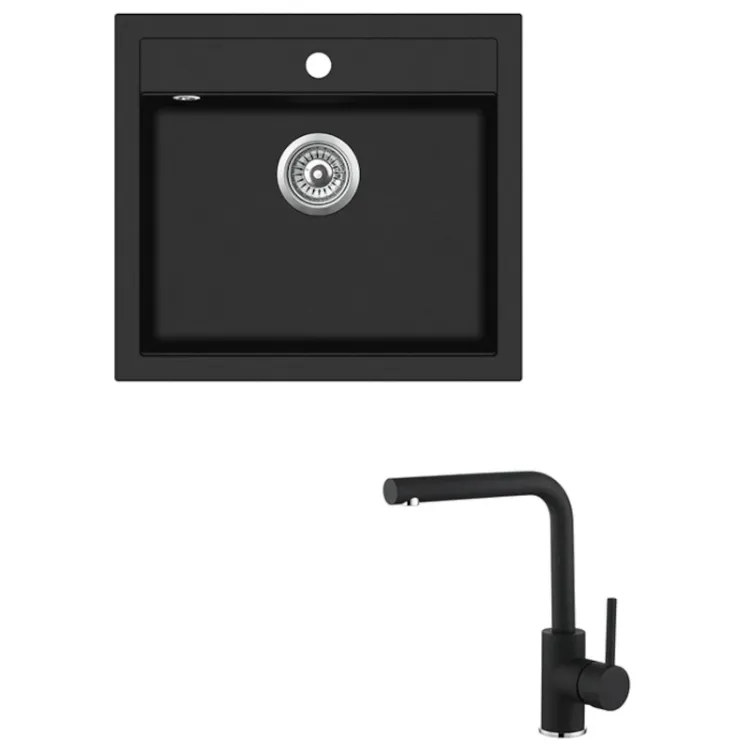 Alles HELIKA set sudoper QUADRO SQQ100-W + slavina SHR L BLACK METALLIC