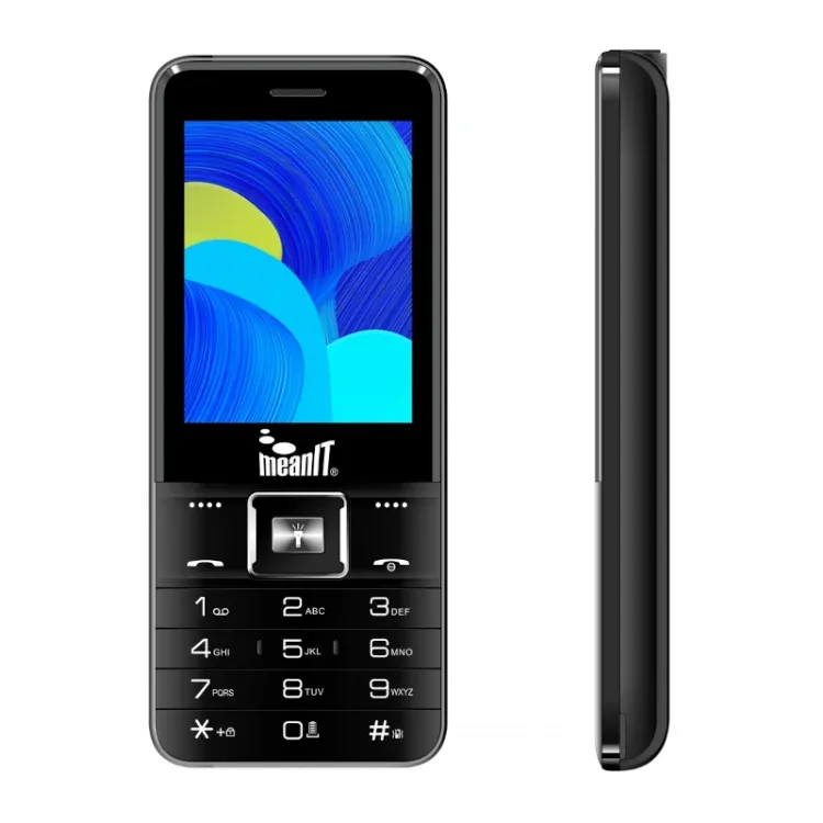 AllesMEANIT mobilni telefon F2 CRNI