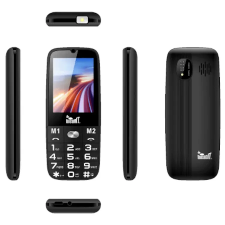 Alles MEANIT mobilni telefon SENIOR 15 CRNI