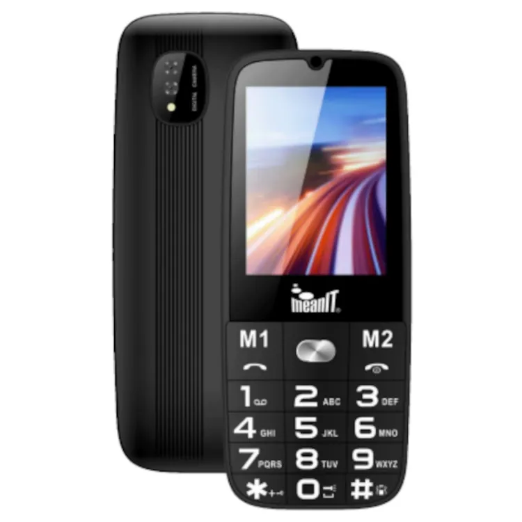 Alles MEANIT mobilni telefon SENIOR 15 CRNI