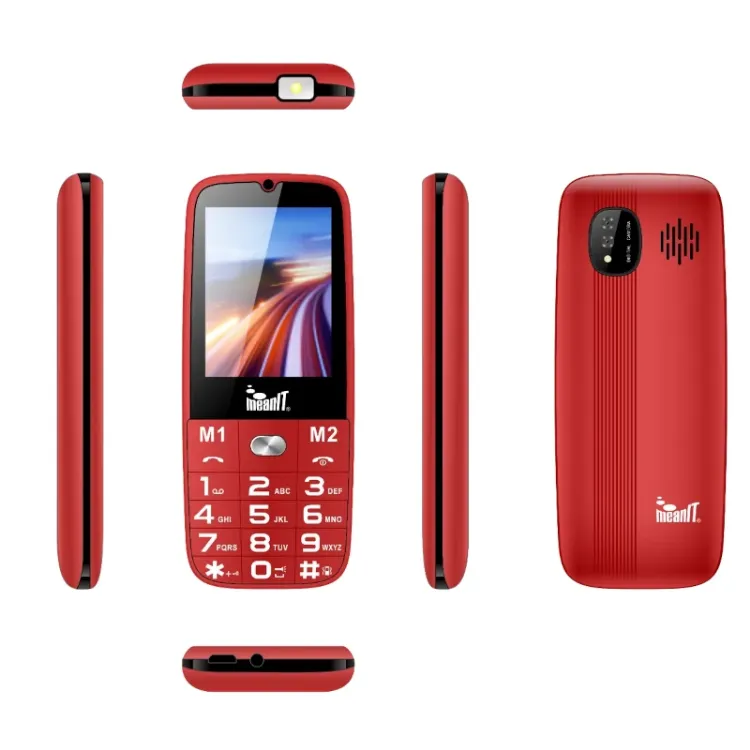 Alles MEANIT mobilni telefon SENIOR 15 CRVENI