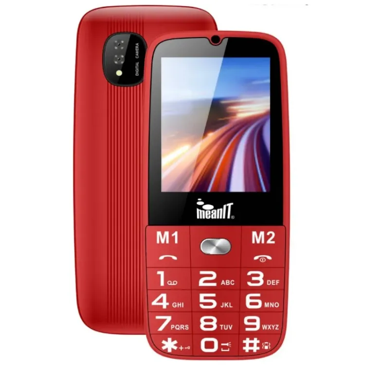 Alles MEANIT mobilni telefon SENIOR 15 CRVENI