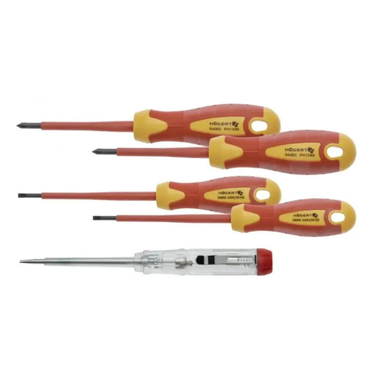 alles HOGERT odvijači set 1000V S2 STEEL MAGNETIC HT1S994