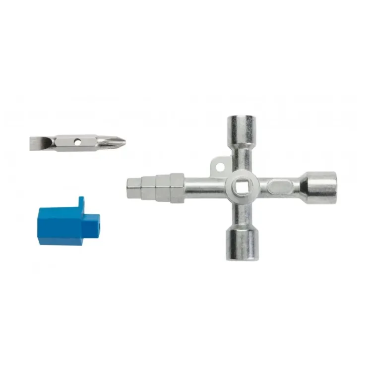Alles HOGERT ključ za razvodne ormare 85 mm + adapter 1/4 HT1W761