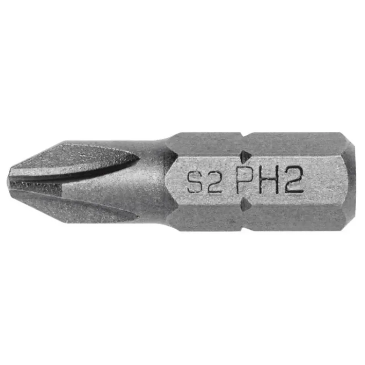 Alles HOGERT bit PH1 25mm S2 STEEL HT1S301