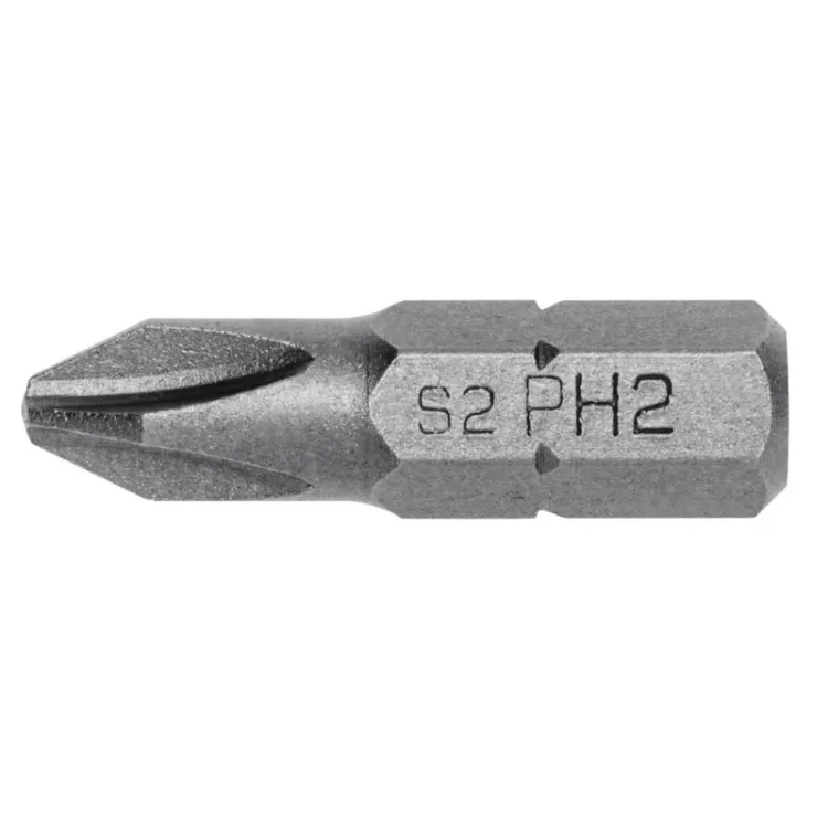 Alles HOGERT bit PH1 25mm S2 STEEL HT1S304