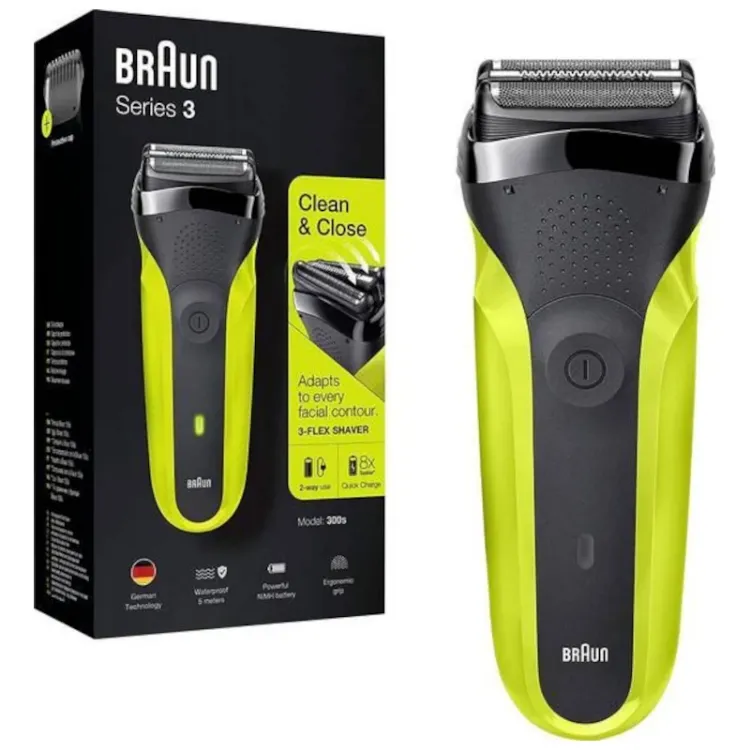 Alles BRAUN brijač 300S Zeleni