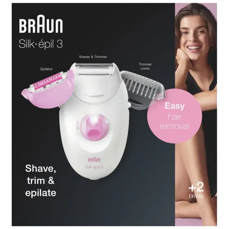Alles BRAUN epilator SE 3270