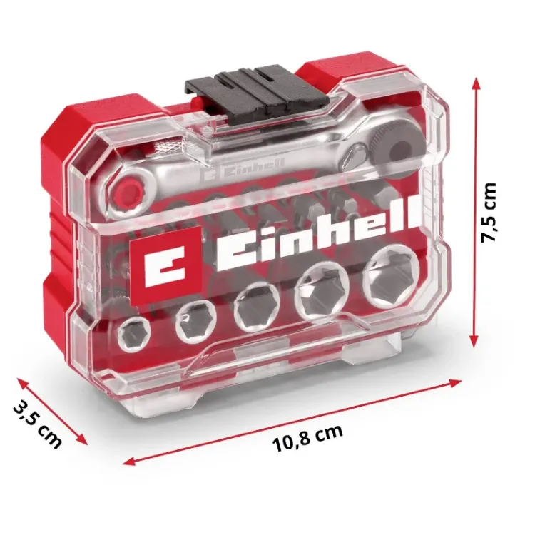 alles EINHELL set nasadnih ključeva i bitova 21/1 box
