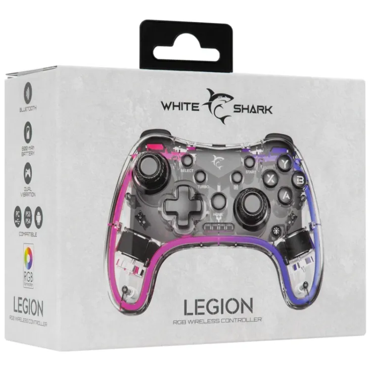 alles WHITE SHARK kontroler bežični GPW-8039 LEGION