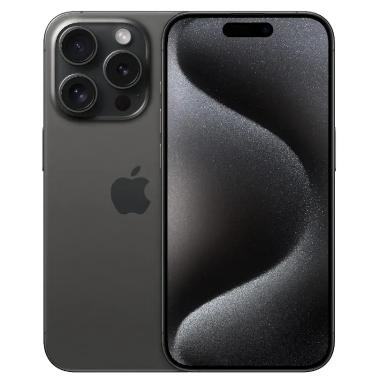 Alles APPLE mobilni telefon IPHONE 15 PRO 256GB BLACK TITANIUM (MTV13SX/A)