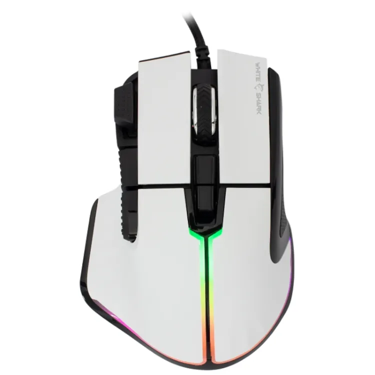 Alles WHITE SHARK miš GM-9006 MARROKO BIJELI