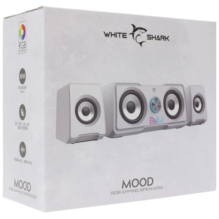 alles WHITE SHARK zvučnici  2.2 GSP-968 MOOD bijeli