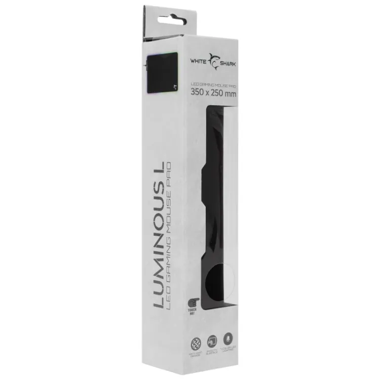 alles WHITE SHARK podloga za miš LED MP-1862 - LUMINOUS L
