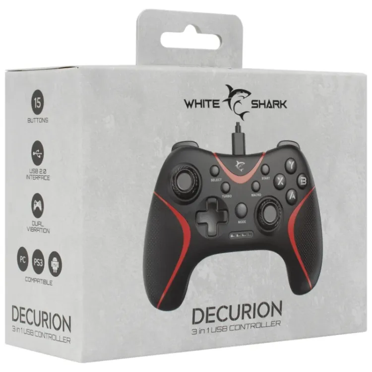 alles WHITE SHARK kontroler GP-2038 DECURION 3u1