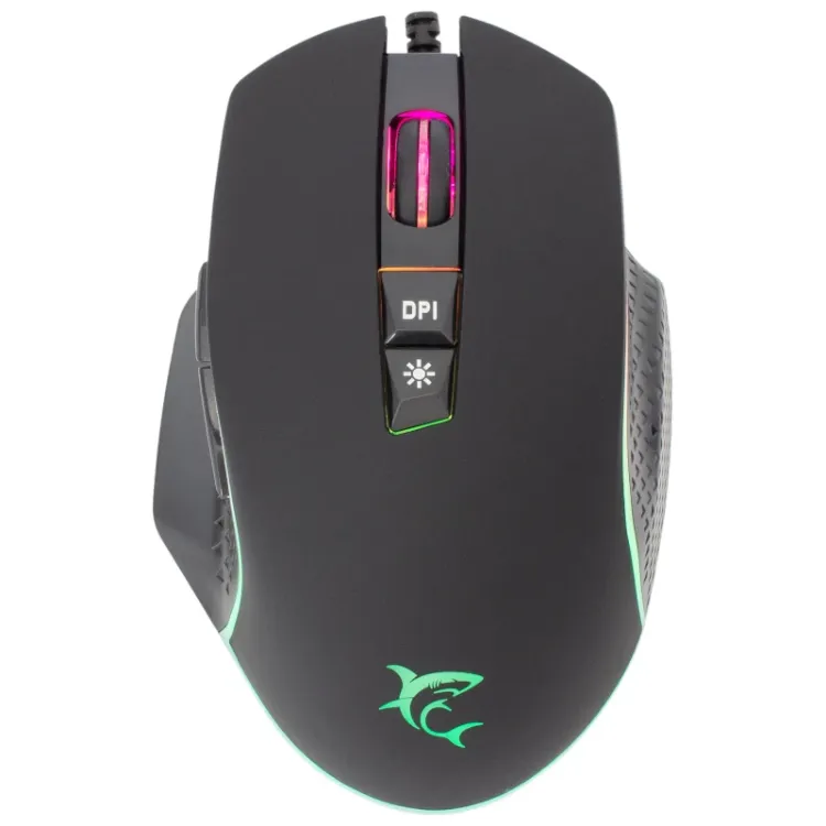 alles WHITE SHARK miš GM-5009 GARETH CRNI