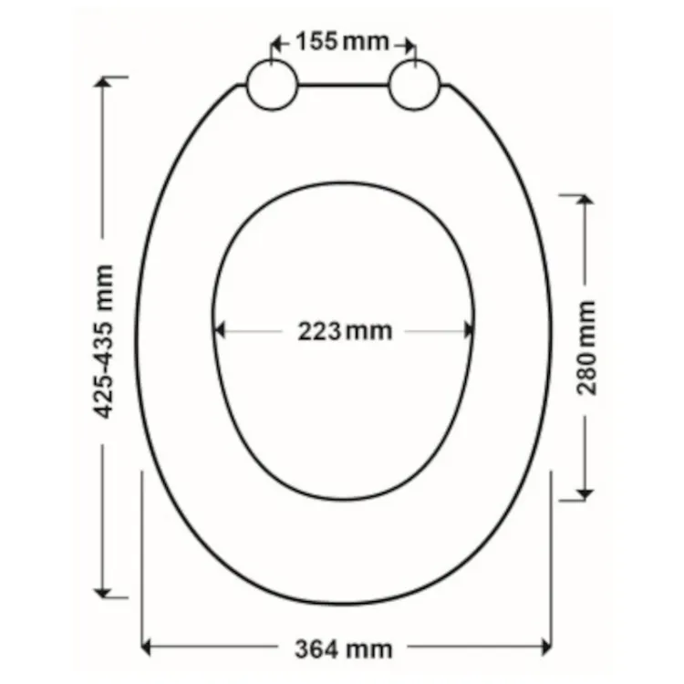 Alles WC daska soft duroplast GTL